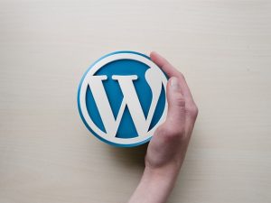 wordpress hand logo